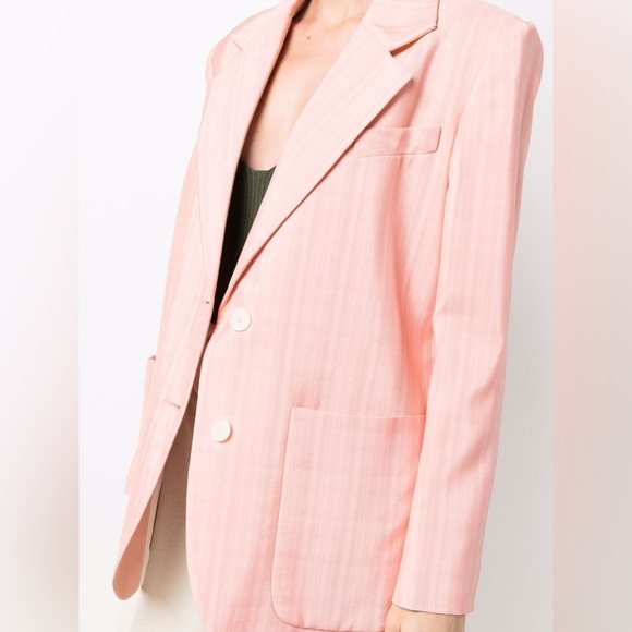 SANDRO ~ Nathalie jacquard Oversized blazer - Picture 16 of 17